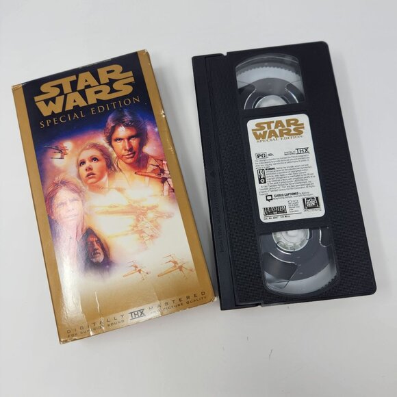 Star Wars VHS Trilogy Special Edition & The Phantom Menace Digitally THX Mastere - Picture 9 of 15